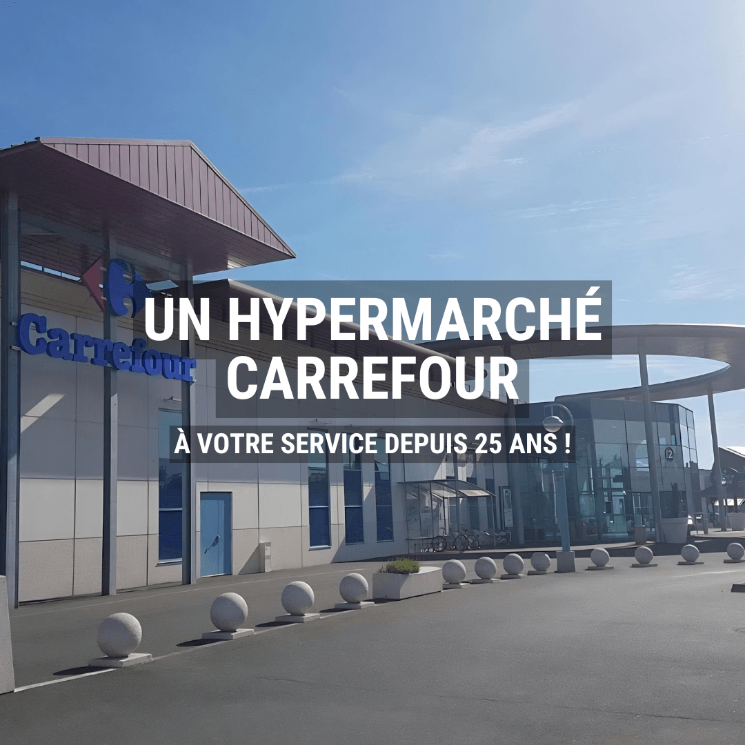 Centre Commercial Riom Sud — vue 3, sortie à Ménétrol (Puy-de-Dôme)