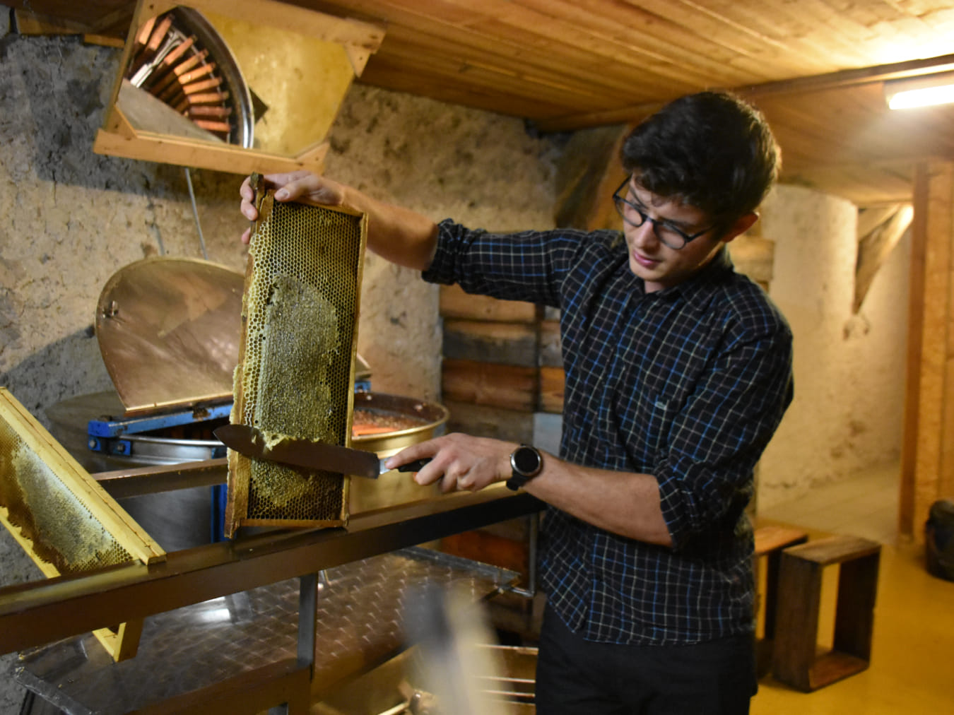 La Ruche des Puys — vue 2, activité à Saint-Ours-les-Roches (Puy-de-Dôme)