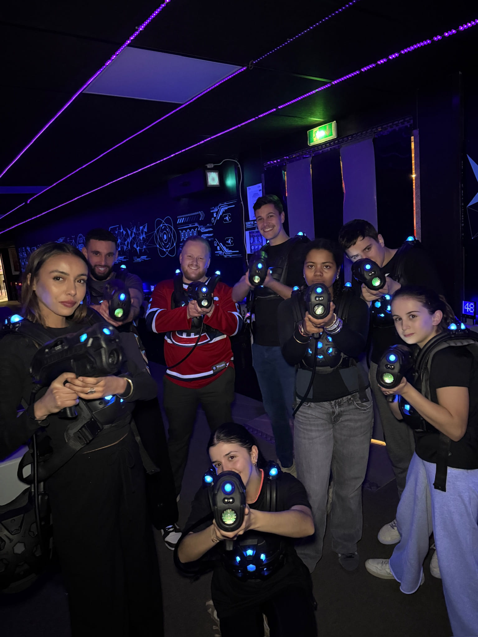 Laser Jump — vue 3, sortie à Aubière (Puy-de-Dôme)