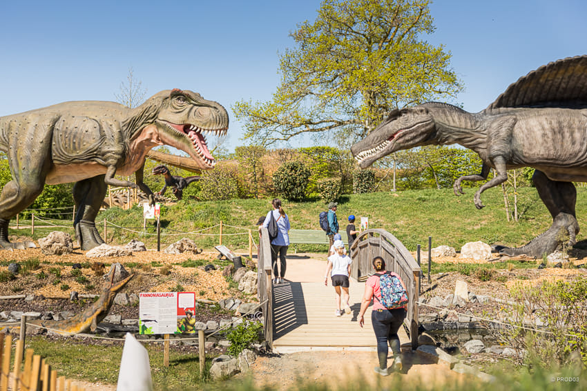 Paléopolis-Parc — vue 1, activité à Gannat (Puy-de-Dôme)