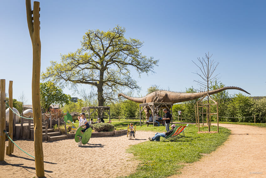 Paléopolis-Parc — vue 5, activité à Gannat (Puy-de-Dôme)